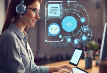 A modern industrial setting featuring an automated assembly line machine enclosed in glass. The room is well-lit with a sleek design, including wooden accents and clean surfaces. There is a focus on the machinery, with components visible inside the enclosure.