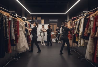 Performans & Etkinlikler İçin Kıyafet Lojistiği ve Sahne Arkası Yönetimi, Vestiyer Hizmeti, Vestiyer