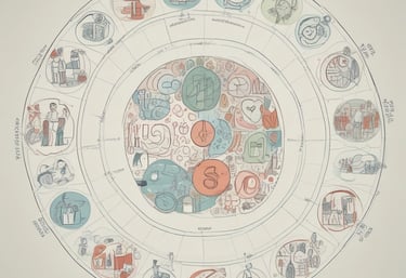 A visual representation of renewable energy projects.