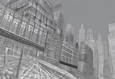 A visual representation of renewable energy projects.