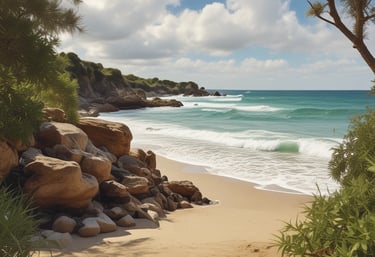 A serene image of a balanced lifestyle, showcasing nature and wellness.