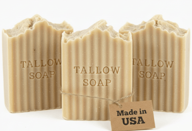 3 bars of Back2naturalness Tallow soap bars 