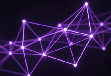 A modern office space with technology equipment.