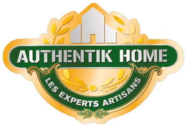 Logo de la première coopérative d'artisans de Charente "Authentik home"