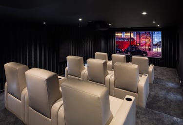 Dedicated Home Cinema Room