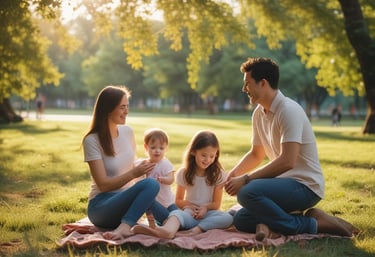 A vibrant red card with the word 'HEALTH' prominently displayed in black text, accompanied by smaller text indicating the number 09 (77) and phrases such as '77 HUMAN NEEDS' and '(physical)' at the top. The background consists of intersecting areas of blue and gray-green color.