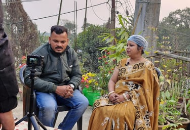 Interview on Facebook