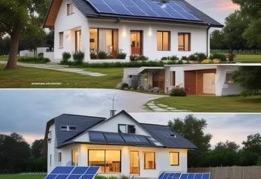 A modern architectural building with a layered and geometric design featuring brick and concrete materials. The façade includes terrace spaces with greenery and plants, offering a blend of natural elements with urban architecture. Large windows add to the contemporary aesthetic.