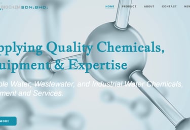 Poingkaa Kinabalu Industries Portfolio Website Design in Kota Kinabalu Sabah