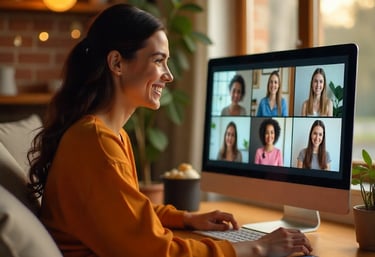 Woman on a Group Workshop