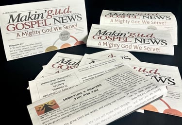 Makin Gud Gospel News Newspaper and advertisign support