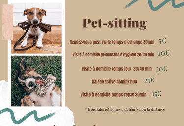 services pet-sitting service pet-sitter et tarifs