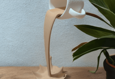 Branded promotional merchandise created with 3D printing for marketing campaign