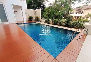 Kolam renang di perumahan yang dibuat oleh dayanapool