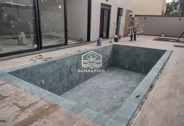 pemasangan batu alam kolam renanang