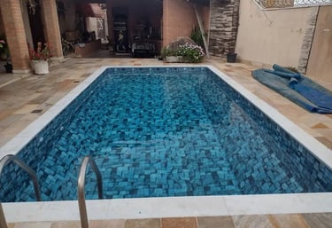 Kolam renang skimmer buatan dayanapool bandung