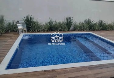 Kolam renang desain elegan di Cilacap buata dari tim dayanapool