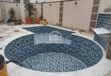 Proses Pembuatan kolam renang di Sumedang oleh layanan profesional Dayanapool
