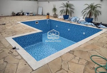 Proses Pembuatan kolam renang di Bekasi oleh layanan profesional Dayanapool
