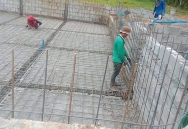 Proses pembuatan kolam renang di Garut oleh dayanapool