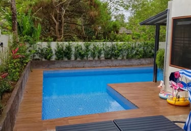 Kolam renang desain elegan di Pekalongan buata dari tim dayanapool