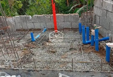 Pembuatan Kolam Renang oleh tim dayanapool