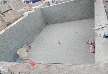 Pembuatan kolam renang di Kota Bandung