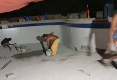 pemasangan keramik kolam renang di Cirebon