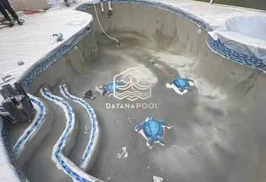 renovasi kolam renang alam yang bocor