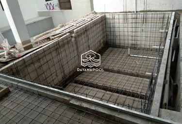 Pembesian Gelaran Kolam renang oleh dayanapool