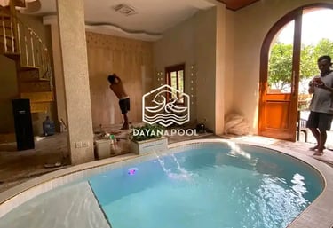Proses Pembuatan kolam renang di Tangerang oleh layanan profesional Dayanapool