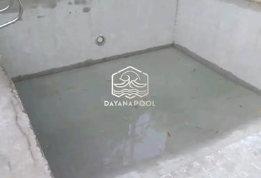 Proses pembuatan kolam renang di Garut oleh dayanapool