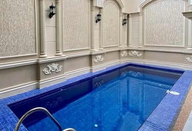 Kolam Renang di villa buatan dayanapool