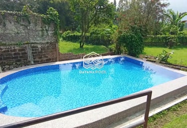 Kolam renang indah dan minimalis hasil pembuatan dari dayanapool