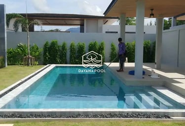 Proses Pembuatan kolam renang di Jakarta Barat oleh layanan profesional Dayanapool