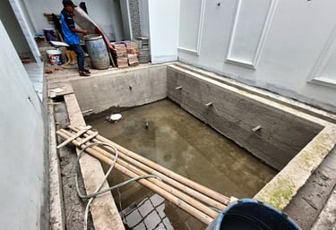 pembuatan kolam renang oleh dayanapool indramayu