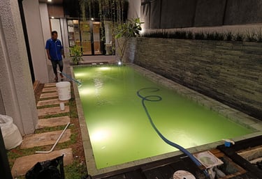 Maintenance kolam renang di Cinunuk oleh dayanapool