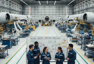 Lean Six Sigma process optimization for manufacturing and aviation