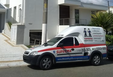 carro da suprema desentupidora