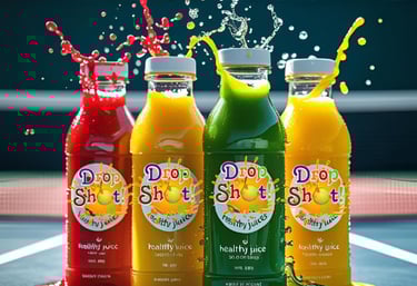 Drop Shot! Healthy Tennis Juice