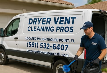 Dryer Vent Cleaning Pros Van
