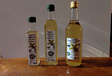 liqueur de sapin, le verts sapin, la sapinette des bois du ratz, les champignons des volcans