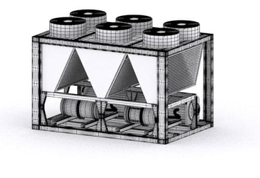 400 kW Chiller, 10 ton Chiller