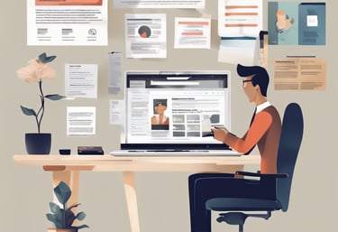 person using laptop computers