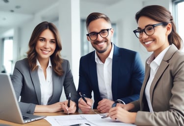 A luxurious apartment interior showcasing elegant furniture and decor.