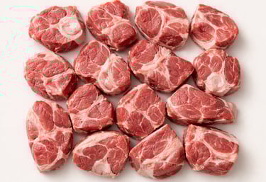 Standard mutton curry pieces for bulk supply