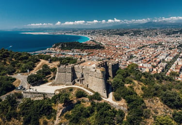 Fort Alban overlooking Nice