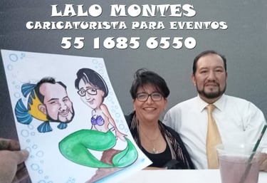 Caricaturista para eventos 