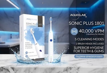 Cepillo de dientes eléctrico sónico 2026 Aquolab hygiene-precision.com