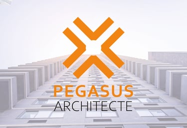 Photo avec logo et immeuble